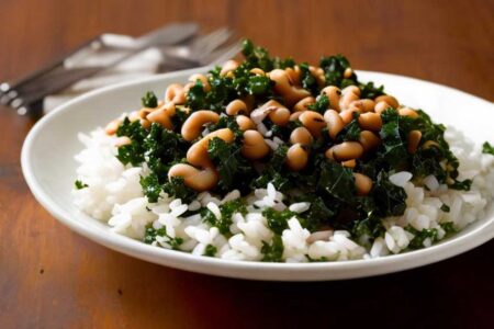 New Year’s Hoppin’ John With Kale