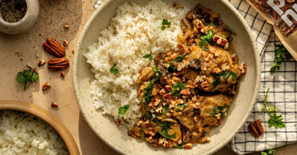 Fitness Recipe: Chicken Breast with Mushrooms