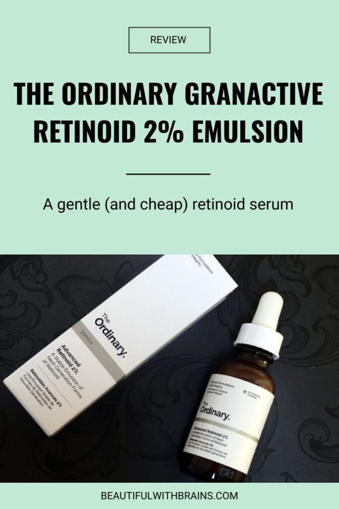 The Ordinary Granactive Retinoid 2% Emulsion Review