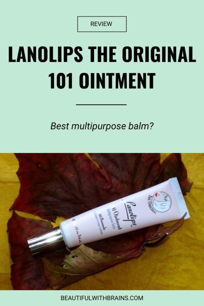 Lanolips 101 Ointment Review – Beautiful With Brains