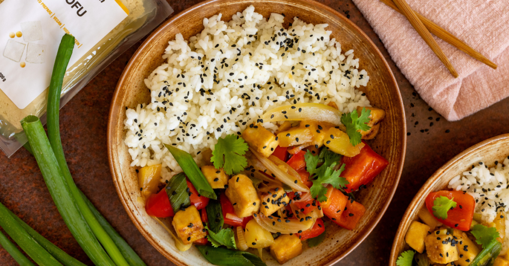 Fitness Recipe: Tofu in Sweet and Sour Sauce