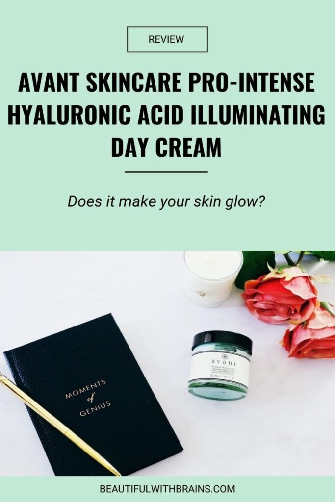 Avant Pro-Intense Hyaluronic Acid Illuminating Day Cream