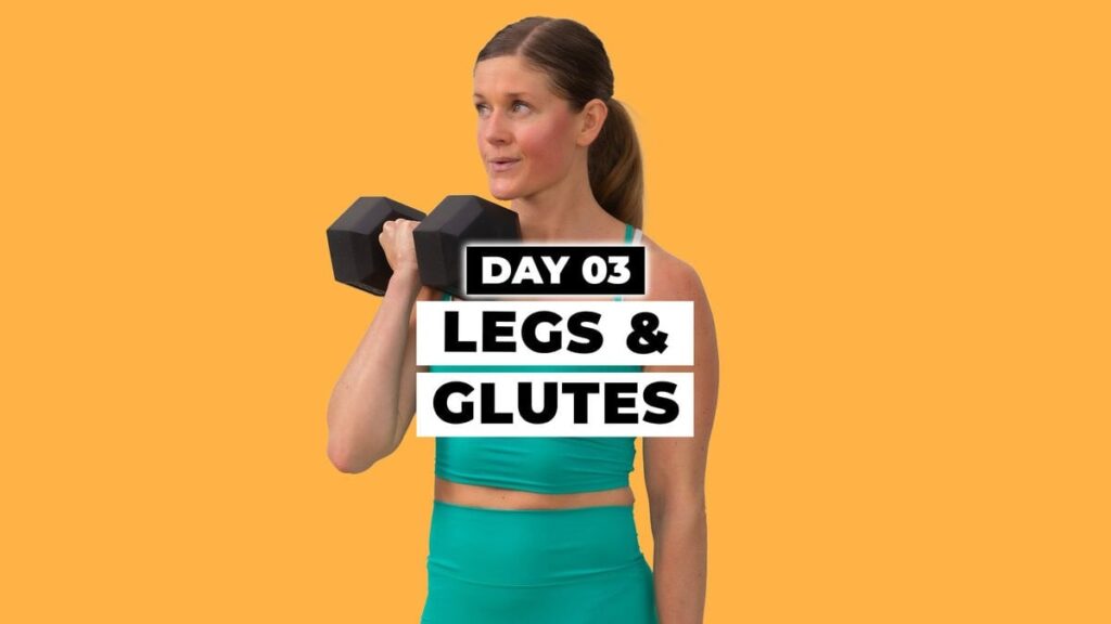 20-Minute Leg Workout at Home (Glutes, Quads & Hamstrings)