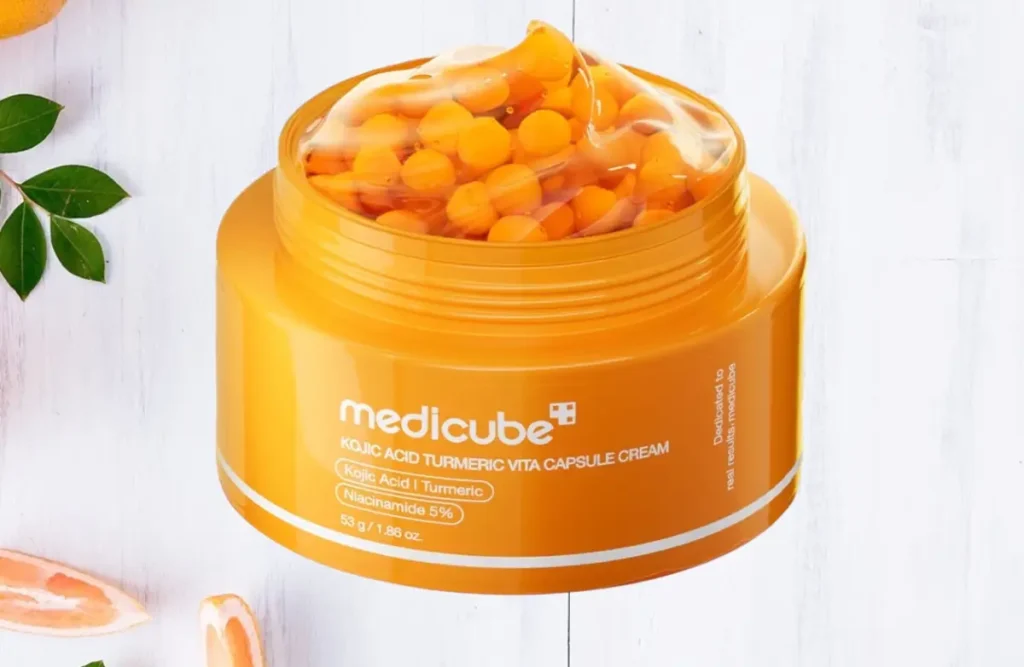 Medicube Kojic Acid Turmeric Vita Capsule Cream